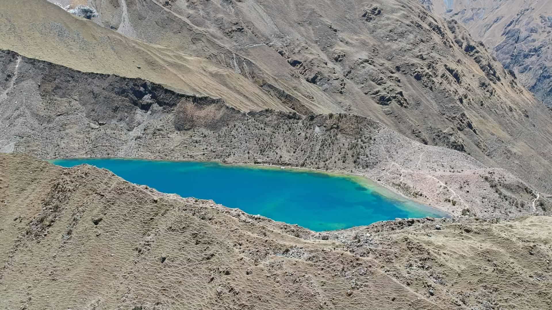 High Andean valley scenery on the Salkantay Trek