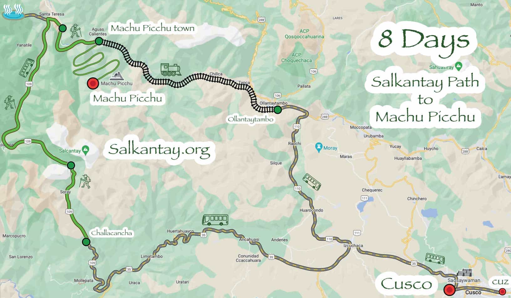 Salcantay Path to Machu Picchu