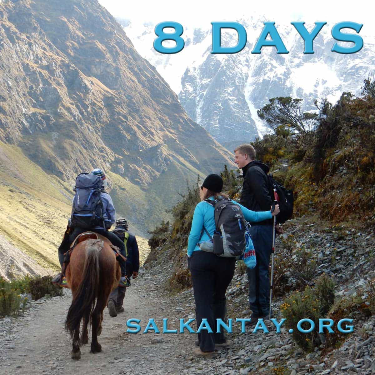 Salkantay 4 days Map